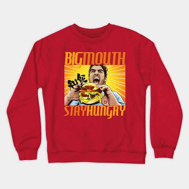 Bigmouth Crewneck Sweatshirt by akyanyme